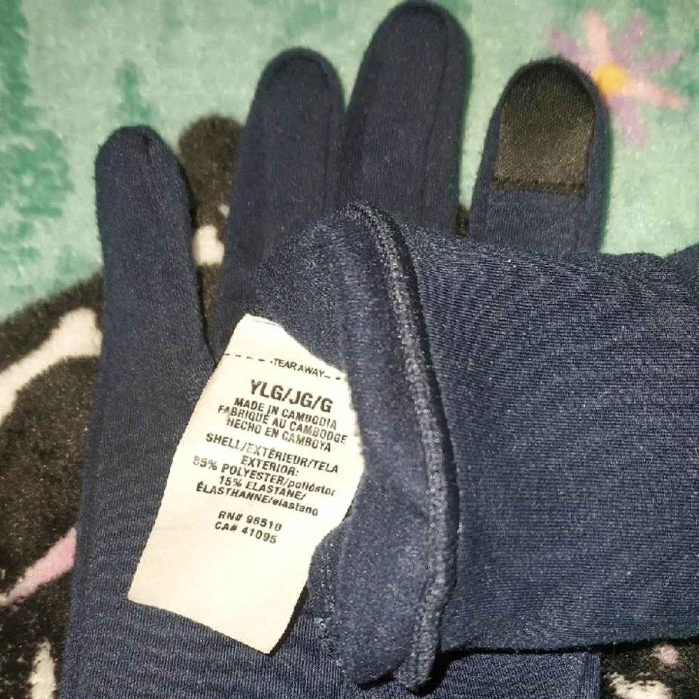 Under Armour Youth Storm Liner Gloves Navy